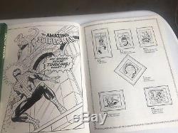 Album De Timbres Super-héros Marvel DC (1976) W Enveloppes De Timbres Marvel Mania Hi Grade