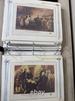 Album complet de collection de timbres commémoratifs USPS 1969-1982, 97 pages, 487 timbres