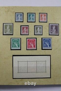 Album d'art unique MNH de collection de timbres PREMIUM de BERLIN Allemagne Deutschland
