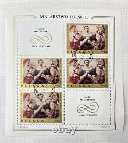 Album de Collection Les Timbres du Monde Usagés Incl. Chine (1000s) GM3509 3,3kg