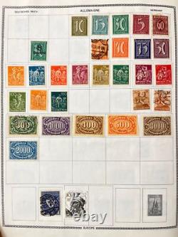 Album de Collection Les Timbres du Monde Usagés Incl. Chine (1000s) GM3509 3,3kg