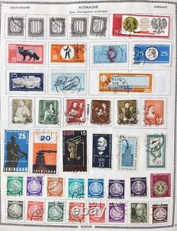 Album de Collection Les Timbres du Monde Usagés Incl. Chine (1000s) GM3509 3,3kg