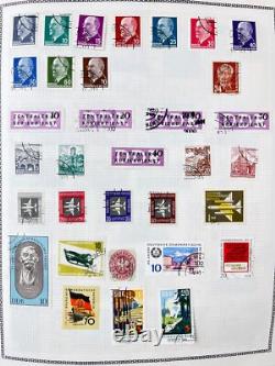 Album de Collection Les Timbres du Monde Usagés Incl. Chine (1000s) GM3509 3,3kg