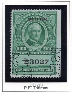 Album de Timbres Fiscaux Mystiques des États-Unis 1918-1952 Collection de 125+ Timbres Usagés et Non Usagés