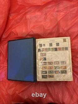 Album de Timbres Mondial Minkus Pub Supreme Édition 1961 Volume 7 Avec des Tonnes de Timbres