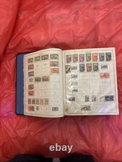 Album de Timbres Mondial Minkus Pub Supreme Édition 1961 Volume 7 Avec des Tonnes de Timbres