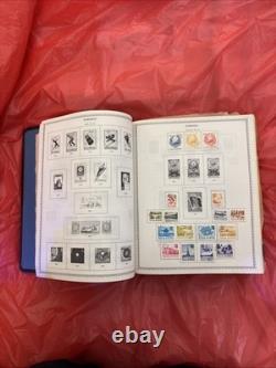 Album de Timbres Mondial Minkus Pub Supreme Édition 1961 Volume 7 Avec des Tonnes de Timbres