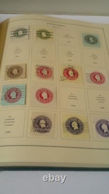 Album de Timbres Nationaux des États-Unis avec Enveloppe de Revenu de Poste Aérienne et autres Timbres BOB