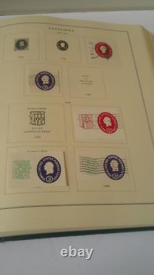 Album de Timbres Nationaux des États-Unis avec Enveloppe de Revenu de Poste Aérienne et autres Timbres BOB