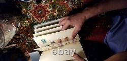 Album de Timbres Rares des USA 1873 à 1960s, Un Travail Acharné de 40 Ans de Collection de Timbres