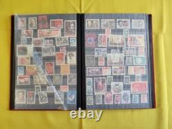 Album de Timbres Vintage RUSSIE Centaines de timbres Collection Philatélique C10