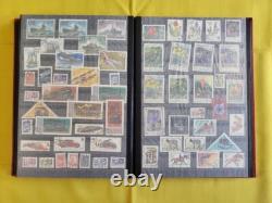 Album de Timbres Vintage RUSSIE Centaines de timbres Collection Philatélique C10