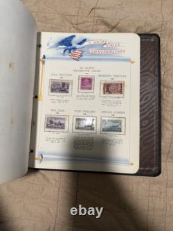 Album de collection de timbres