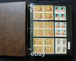 Album de collection de timbres Chine RPC blocs et feuillets souvenir 1982-1996 MNH ZAYIX