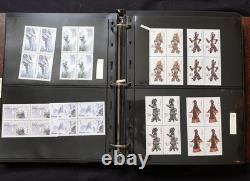 Album de collection de timbres Chine RPC blocs et feuillets souvenir 1982-1996 MNH ZAYIX