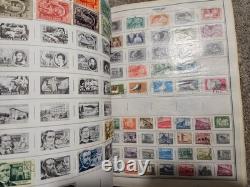 Album de collection de timbres Standard World Harris Masterwork avec des timbres de Guinée-Pérou