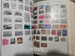 Album de collection de timbres Standard World Harris Masterwork avec des timbres de Guinée-Pérou