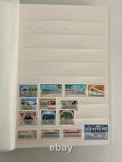 Album de collection de timbres à thème de train 630 pièces 038 Zug Thematisiert Briefmarke
