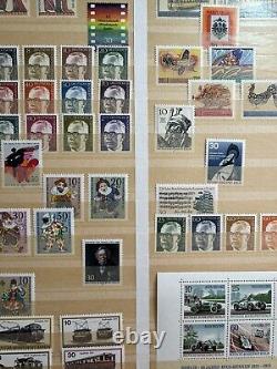 Album de collection de timbres allemands 680+ timbres (1920-1970), issues rares incluses