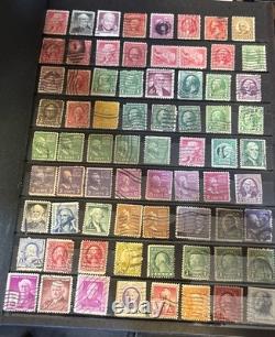 Album de collection de timbres américains, tous illustrés, haute valeur CV Scott#1 classiques, certificat Hcv+