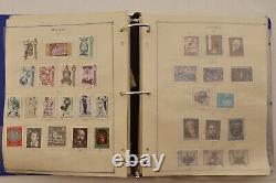 Album de collection de timbres autrichiens Relieur des années 1850-2008