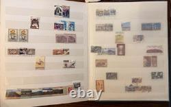 Album de collection de timbres d’Australie, plus de 400 timbres, pré-décimaux et décimaux, faune sauvage
