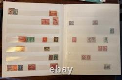 Album de collection de timbres d’Australie, plus de 400 timbres, pré-décimaux et décimaux, faune sauvage