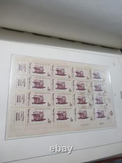 Album de collection de timbres d’Israël des années 1960-1980, feuilles neuves avec charnière, feuillets, blocs souvenirs