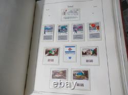 Album de collection de timbres d’Israël des années 1960-1980, feuilles neuves avec charnière, feuillets, blocs souvenirs