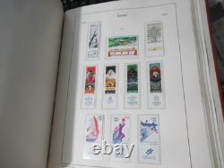 Album de collection de timbres d’Israël des années 1960-1980, feuilles neuves avec charnière, feuillets, blocs souvenirs