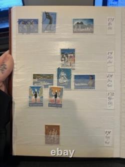Album de collection de timbres de Grèce