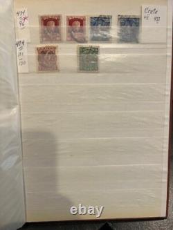 Album de collection de timbres de Grèce