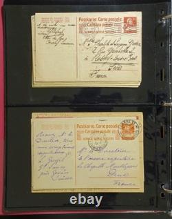 Album de collection de timbres de papeterie postale de Suisse ZAYIX