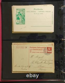 Album de collection de timbres de papeterie postale de Suisse ZAYIX