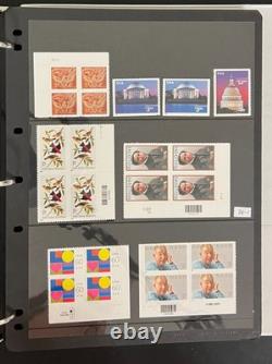 Album de collection de timbres des États-Unis, blocs de plaques et timbres à l’unité MNH #1300-4949 ZAYIX