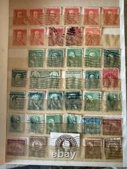 Album de collection de timbres du 20e siècle États-Unis, Canada et nations d'outre-mer Vol 1