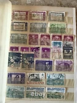 Album de collection de timbres du 20e siècle États-Unis, Canada et nations d'outre-mer Vol 1