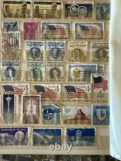 Album de collection de timbres du 20e siècle États-Unis, Canada et nations d'outre-mer Vol 1