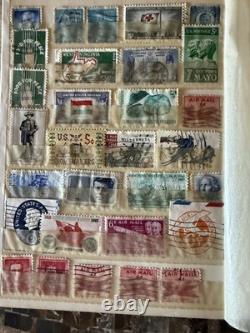 Album de collection de timbres du 20e siècle États-Unis, Canada et nations d'outre-mer Vol 1