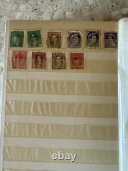 Album de collection de timbres du 20e siècle États-Unis, Canada et nations d'outre-mer Vol 1