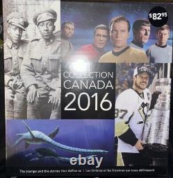 Album de collection de timbres du Canada 2016 (Postes Canada)