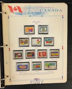 Album de collection de timbres du Canada, pages White Ace, mint MNH 1957-1972 ZAYIX