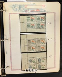 Album de collection de timbres du Canada, pages White Ace, mint MNH 1957-1972 ZAYIX