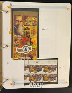 Album de collection de timbres du Canada, pages White Ace, très complet, neuf avec charnière MNH, 1995 ZAYIX
