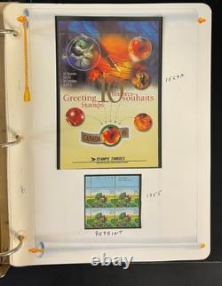 Album de collection de timbres du Canada, pages White Ace, très complet, neuf avec charnière MNH, 1995 ZAYIX