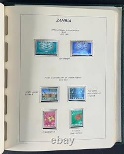 Album de collection de timbres du Commonwealth britannique et de l’Afrique George VI, neuf et oblitéré ZAYIX