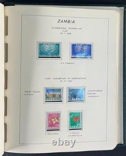 Album de collection de timbres du Commonwealth britannique et de l’Afrique George VI, neuf et oblitéré ZAYIX