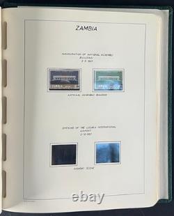 Album de collection de timbres du Commonwealth britannique et de l’Afrique George VI, neuf et oblitéré ZAYIX