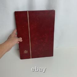 Album de collection de timbres du monde entier 100+ Vtg d'occasion VOIR PHOTOS