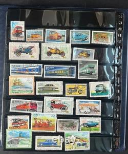 Album de collection de timbres du monde entier, des centaines de timbres neufs et oblitérés ZAYIX